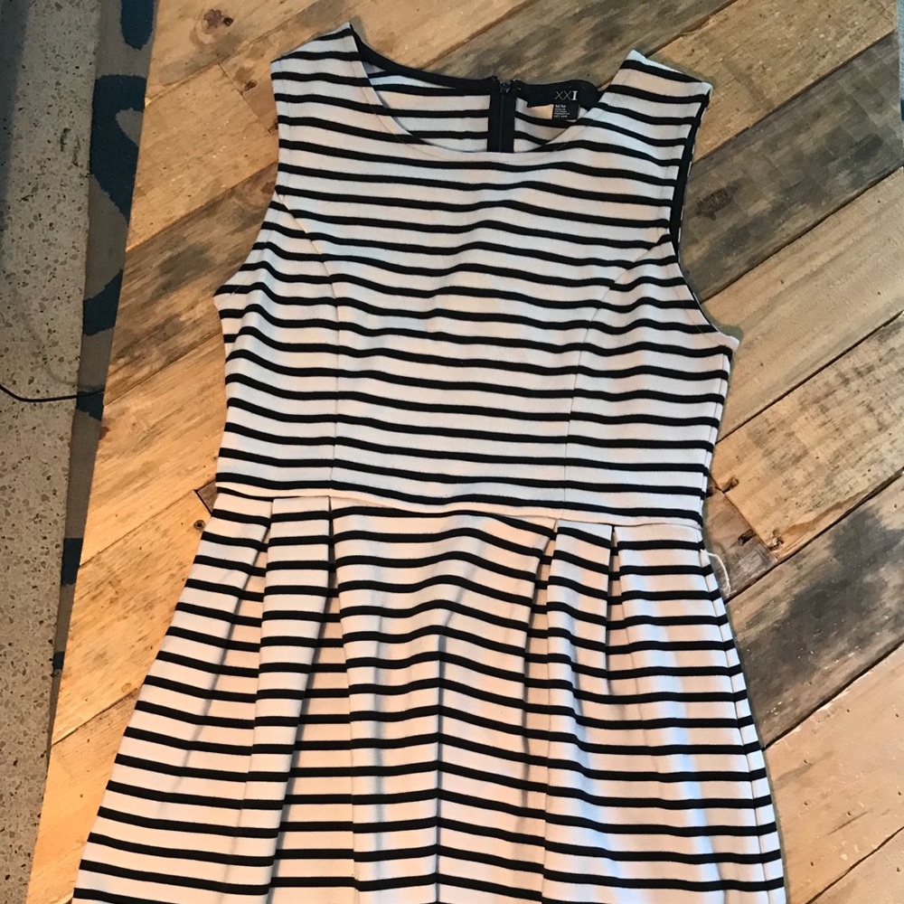 Nautical striped dress